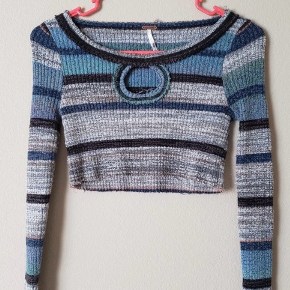 Free people cropped sweater